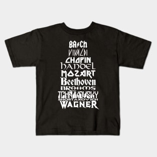 Composers Kids T-Shirt